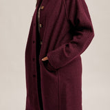 Ruthie Teddy Textured Button Down Coat - MTT Collective