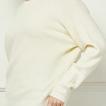 Sabrina Waffle Knit Dolman Sweater - MTT Collective