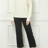 Sabrina Waffle Knit Dolman Sweater - MTT Collective