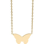 Sage Held Butterfly Necklace - MTT Collective