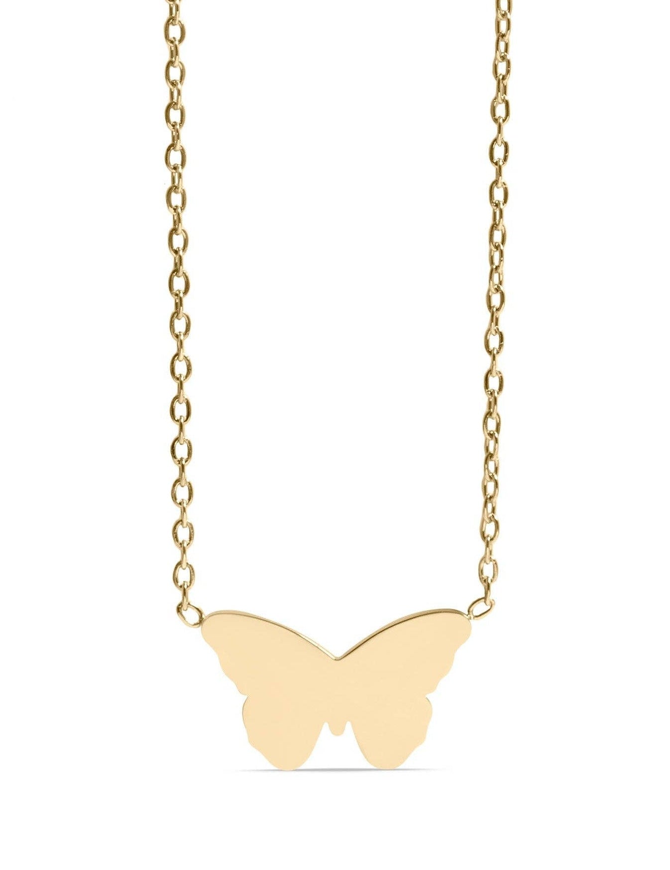 Sage Held Butterfly Necklace - MTT Collective