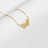 Sage Held Butterfly Necklace - MTT Collective