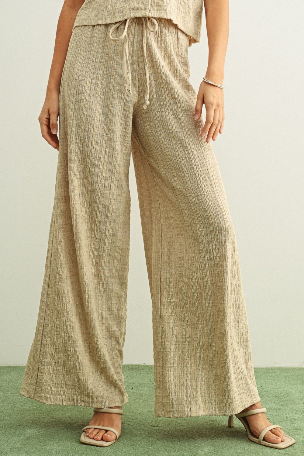 Sahara Crinkled Flow Pants - MTT Collective