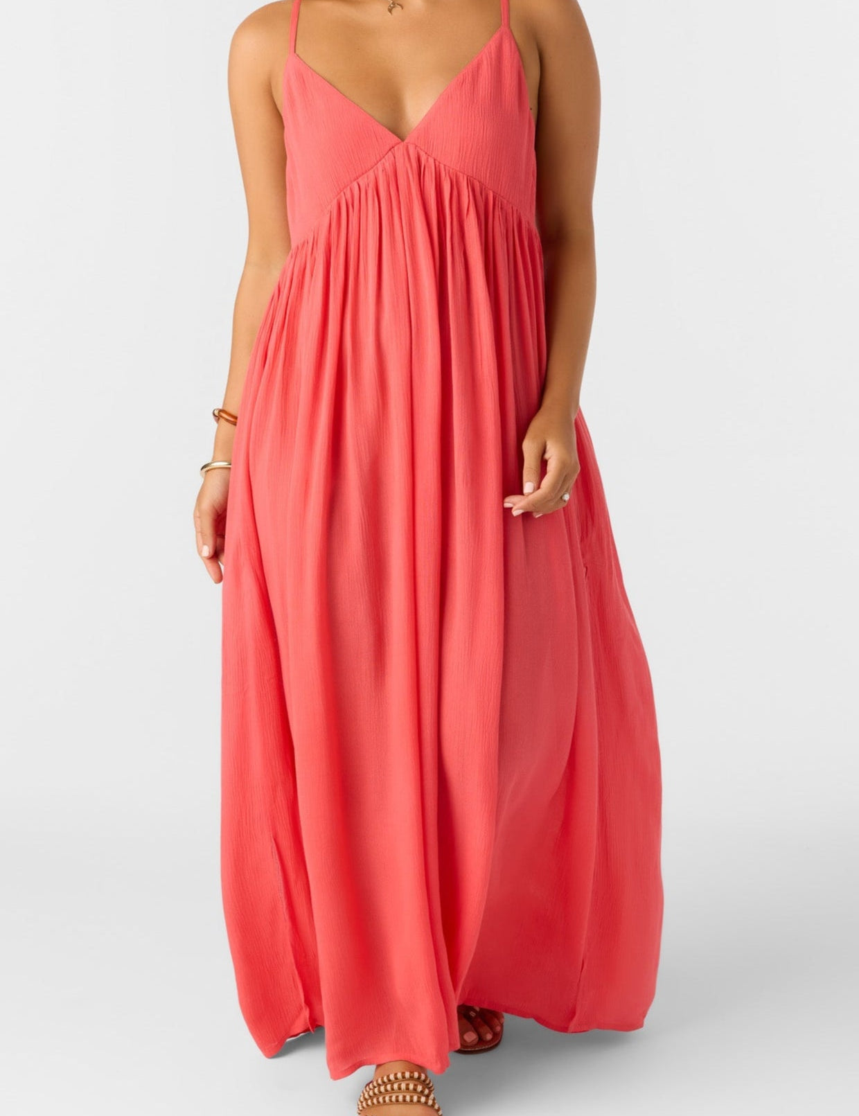 Saltwater Solids Mel Maxi Cover - Up Dress - MTT Collective