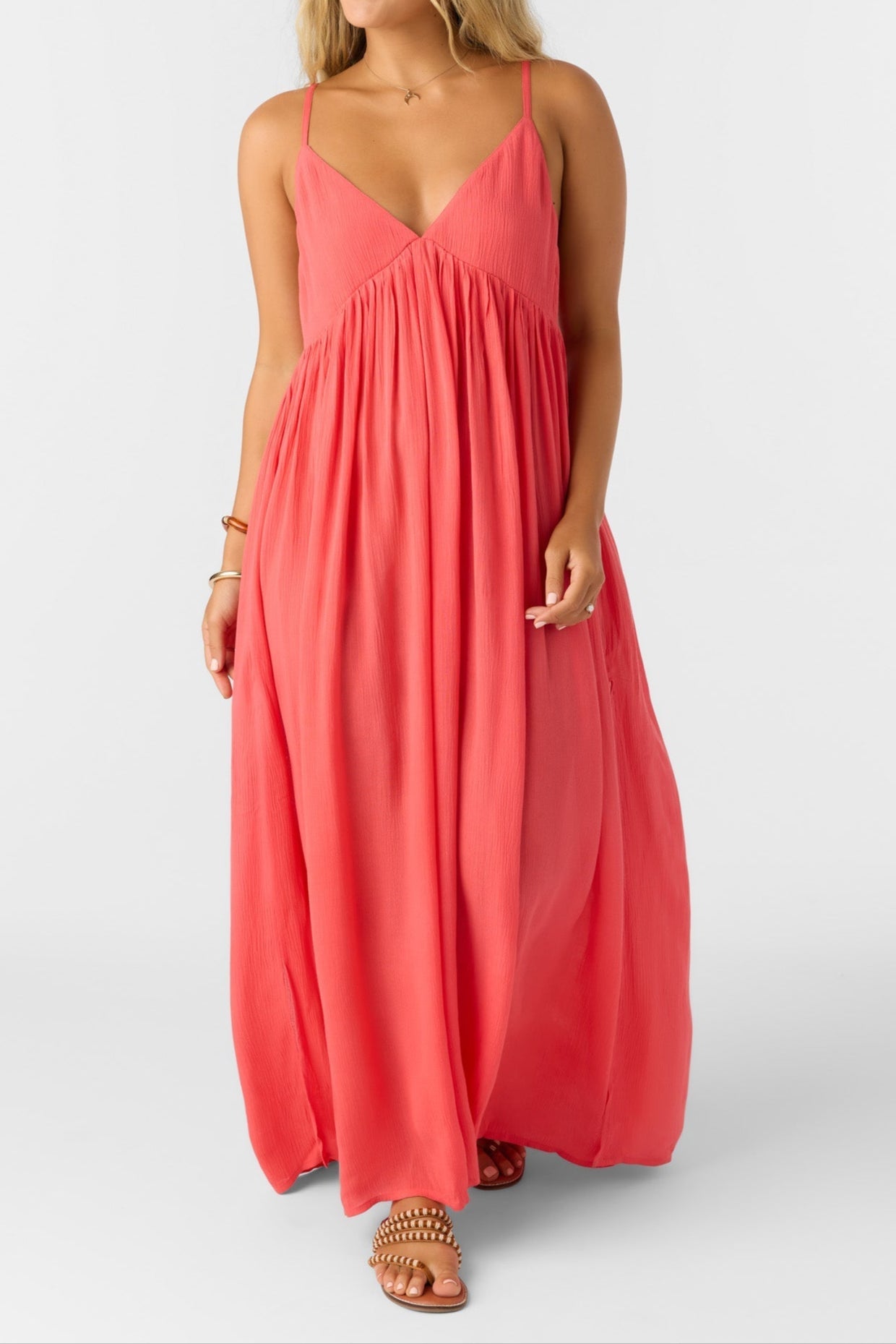 Saltwater Solids Mel Maxi Cover - Up Dress - MTT Collective