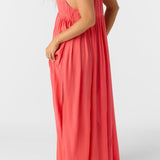 Saltwater Solids Mel Maxi Cover - Up Dress - MTT Collective