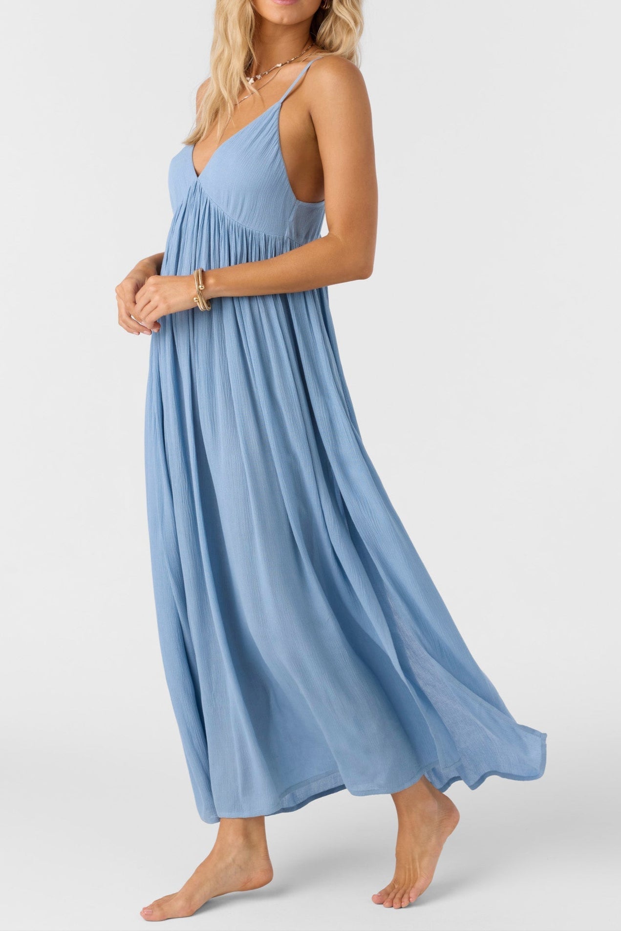 Saltwater Solids Mel Maxi Cover - Up Dress - MTT Collective