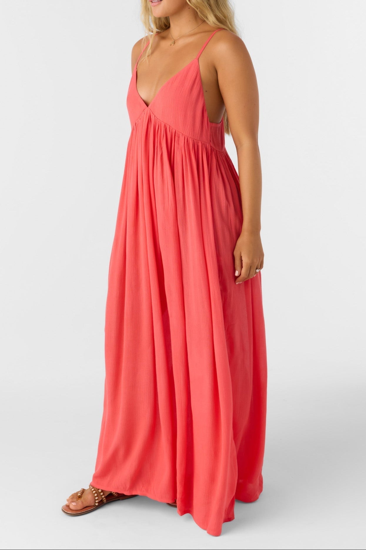Saltwater Solids Mel Maxi Cover - Up Dress - MTT Collective