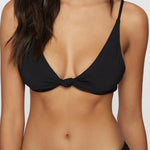 Saltwater Solids Pimso Bikini Top - MTT Collective