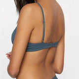 Saltwater Solids Pimso Bikini Top - MTT Collective