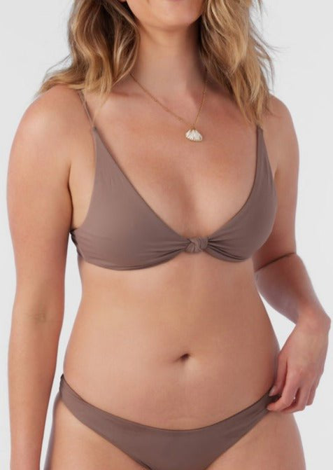 Saltwater Solids Pimso Bikini Top - MTT Collective