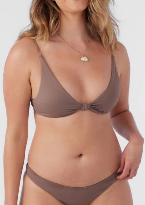 Saltwater Solids Pimso Bikini Top - MTT Collective