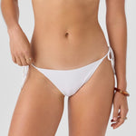 Saltwater Solids Rib Maracas Tie - Side Bikini Bottoms - MTT Collective