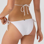 Saltwater Solids Rib Maracas Tie - Side Bikini Bottoms - MTT Collective