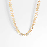 Savannah Chevron Chain Necklace - MTT Collective