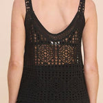 Saylor Crochet Knit Tank - MTT Collective