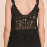 Saylor Crochet Knit Tank - MTT Collective
