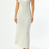 Scallop Knit Maxi Dress - MTT Collective