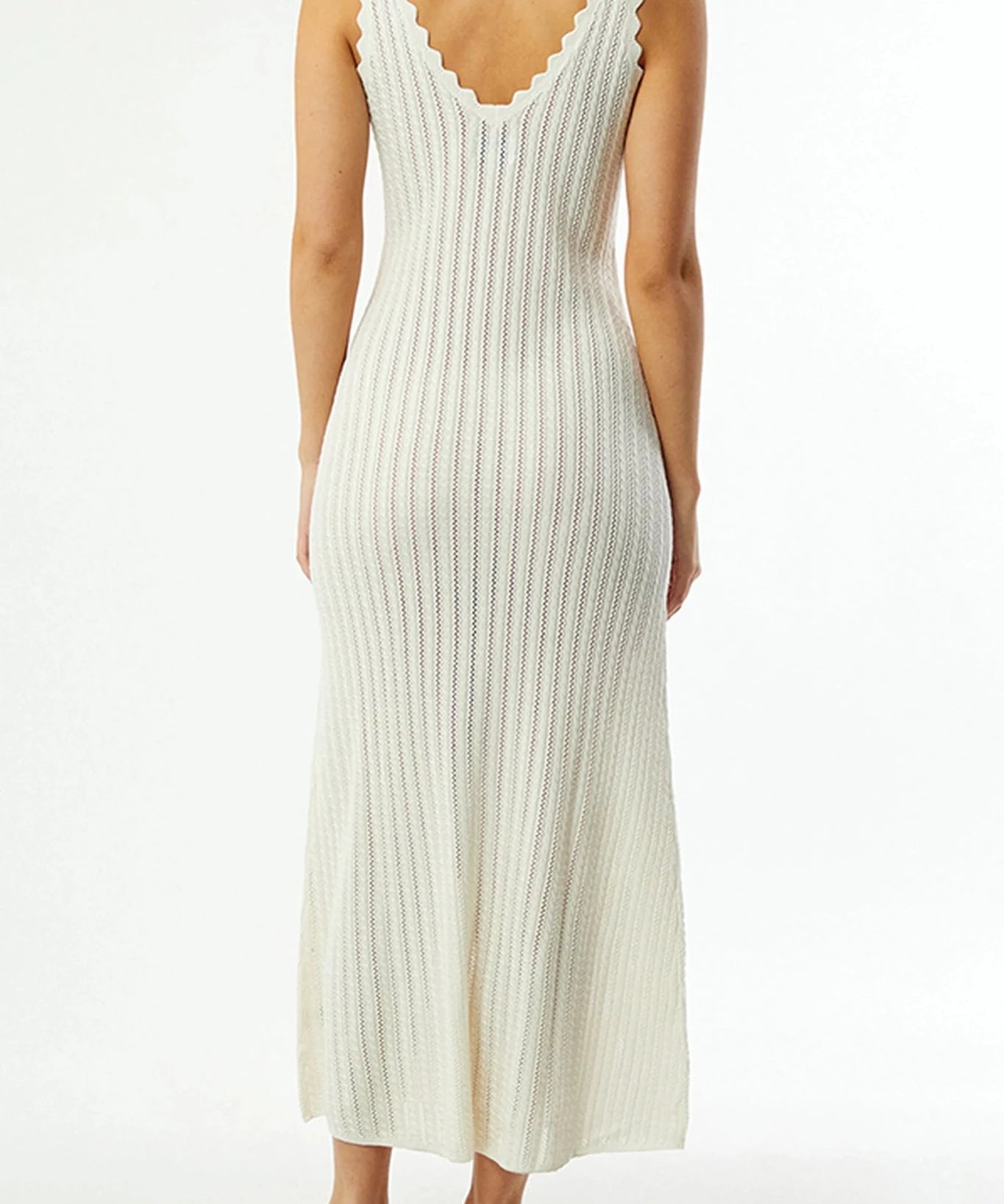 Scallop Knit Maxi Dress - MTT Collective