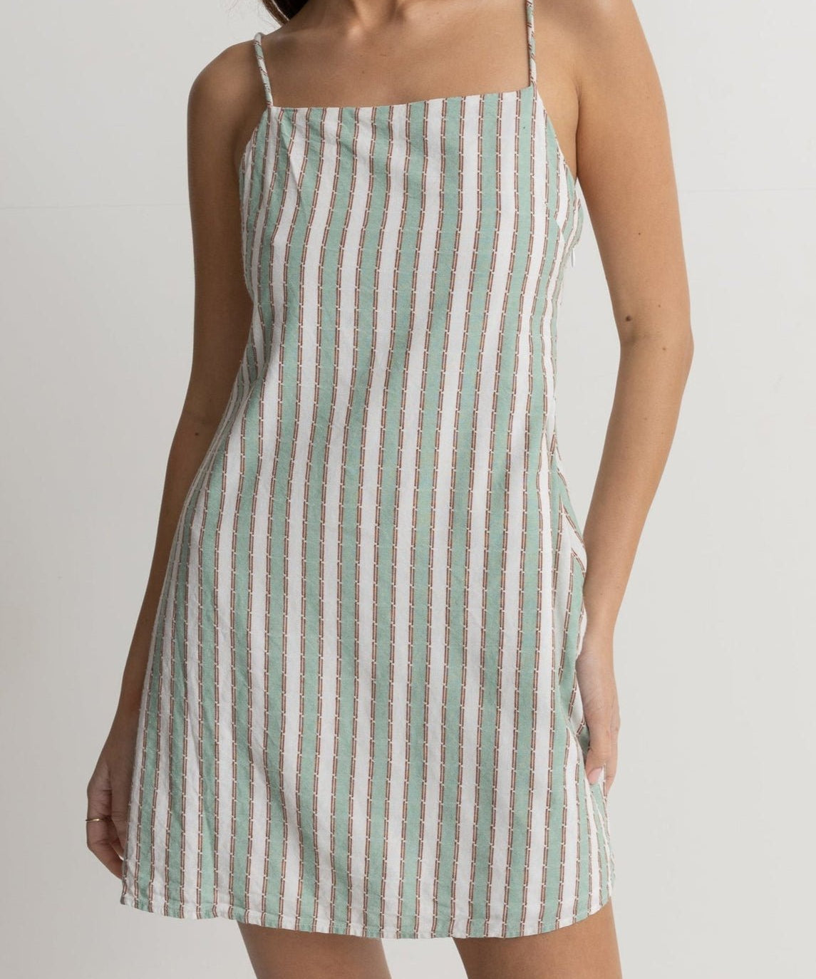 Seascape Stripe Mini Dress - MTT Collective