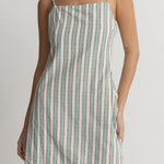 Seascape Stripe Mini Dress - MTT Collective