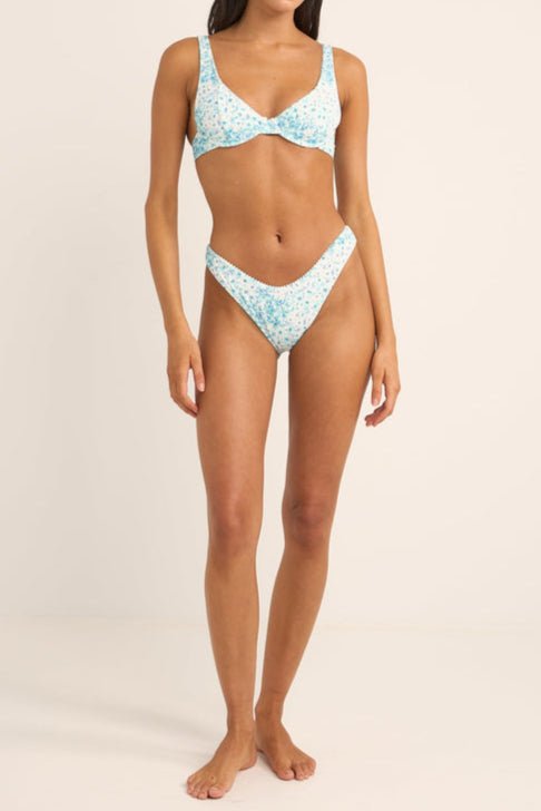 Serenity Floral High Cut Bottoms - MTT Collective