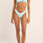 Serenity Floral Panelled Bikini Top - MTT Collective