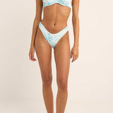 Serenity Floral Panelled Bikini Top - MTT Collective