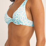 Serenity Floral Panelled Bikini Top - MTT Collective