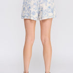 Shannon Layered Hem Linen Shorts - MTT Collective