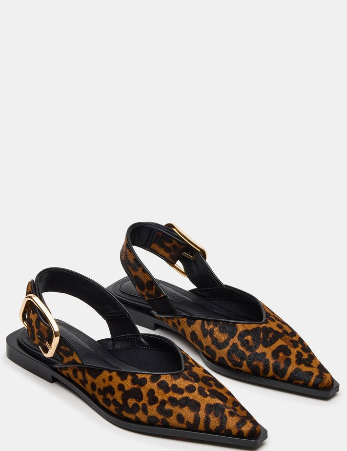Shay Leopard Pointed - Toe Ballet Flat - MTT Collective