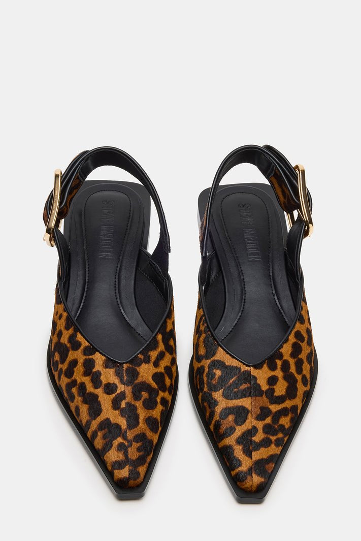 Shay Leopard Pointed - Toe Ballet Flat - MTT Collective