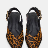 Shay Leopard Pointed - Toe Ballet Flat - MTT Collective