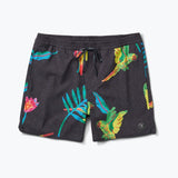 Shorey Macaw Black Boardshorts - MTT Collective