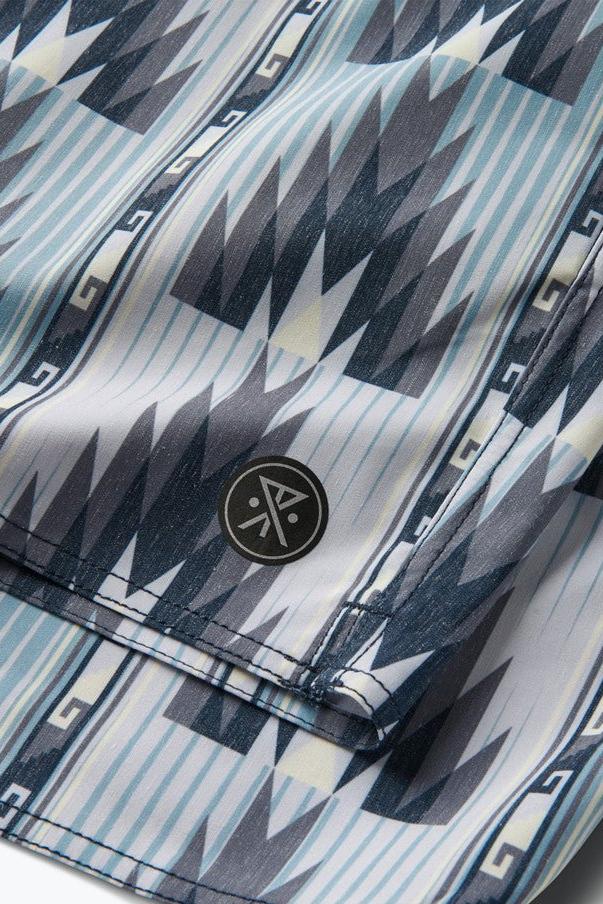 Shorey Poncho Agave Blue Boardshorts - MTT Collective