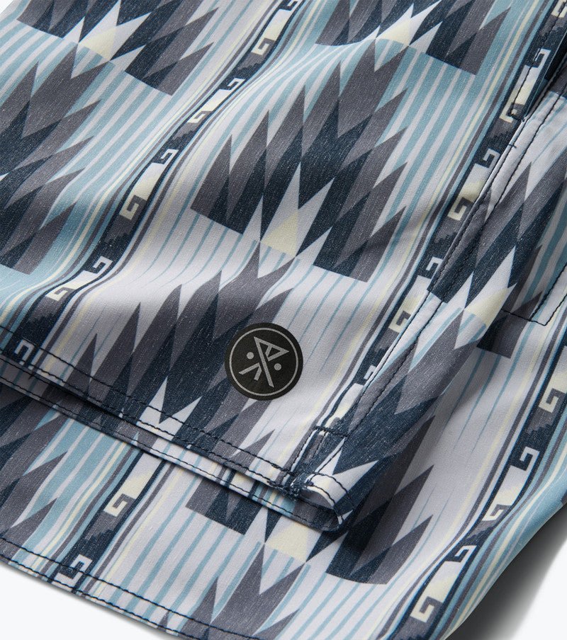 Shorey Poncho Agave Blue Boardshorts - MTT Collective