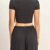 Short Sleeve Crop Top - MTT Collective