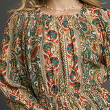 Sienna Boho Floral Midi Dress - MTT Collective