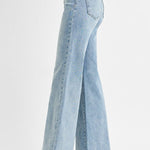 Sierra High - Rise Dart Waist Wide - Leg Jeans - MTT Collective