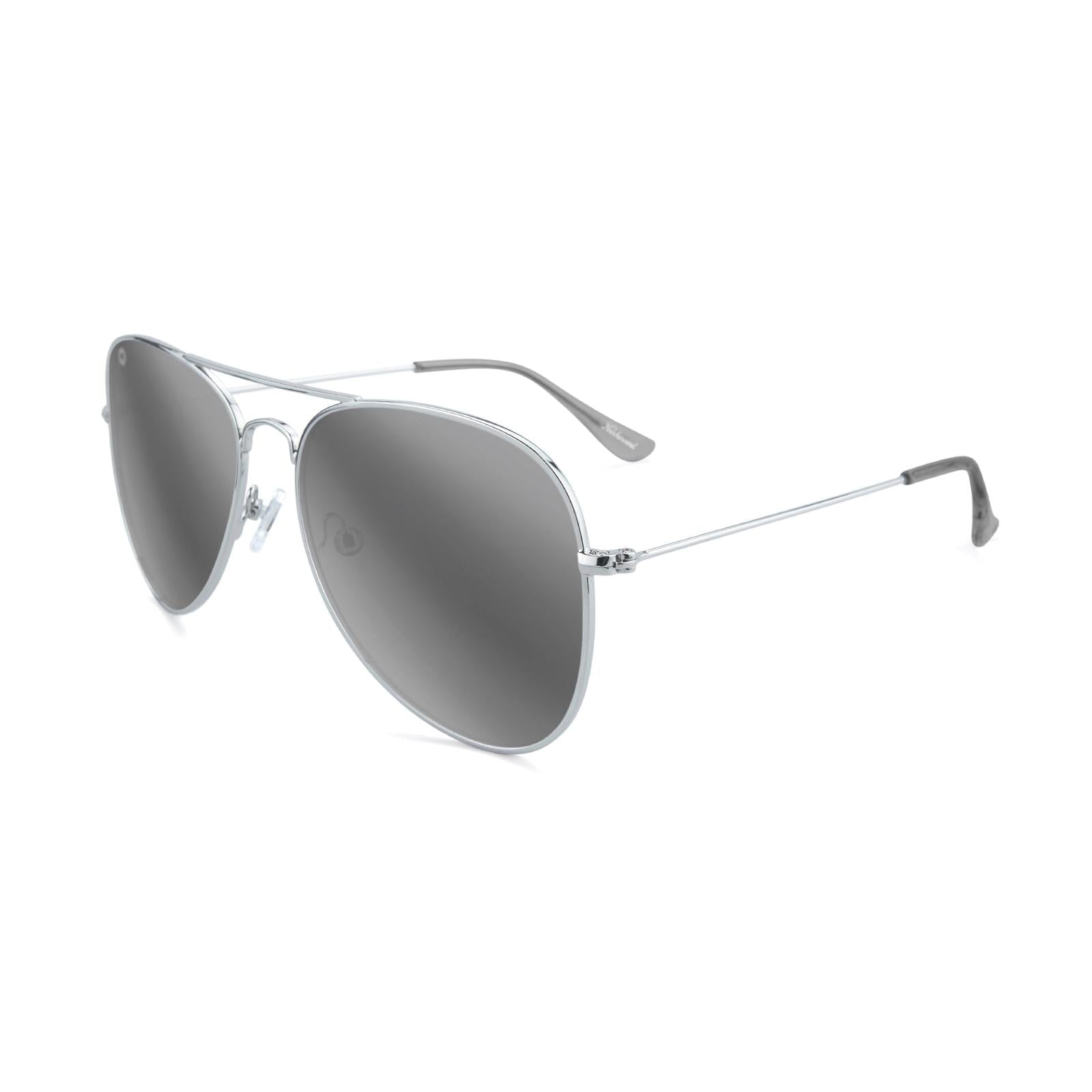 Silver / Silver Smoke Mile Highs Sunglasses - MTT Collective