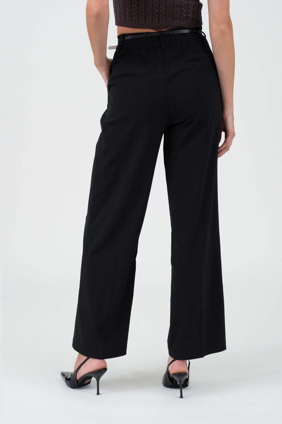 Sofia Pleated High - Waste Wide - Leg Dress Pant - MTT Collective