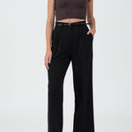 Sofia Pleated High - Waste Wide - Leg Dress Pant - MTT Collective