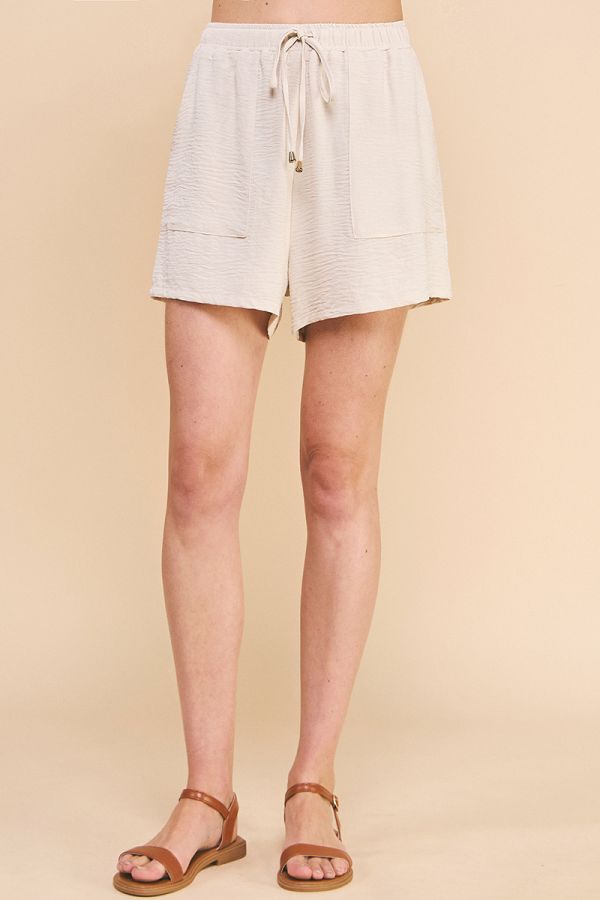Soft and Airy Adjustable Tie Shorts - MTT Collective