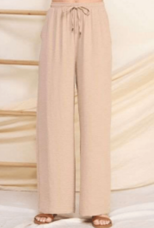 Soft and Airy Drawstring Pants - MTT Collective