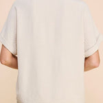 Soft and Airy Short Sleeve Dolman Shirt - MTT Collective