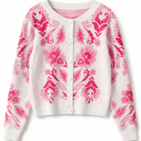 Soft Pink Floral Cardigan Sweater - MTT Collective