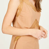 Sophia Eyelash Lace V - Neck Cami Top - MTT Collective