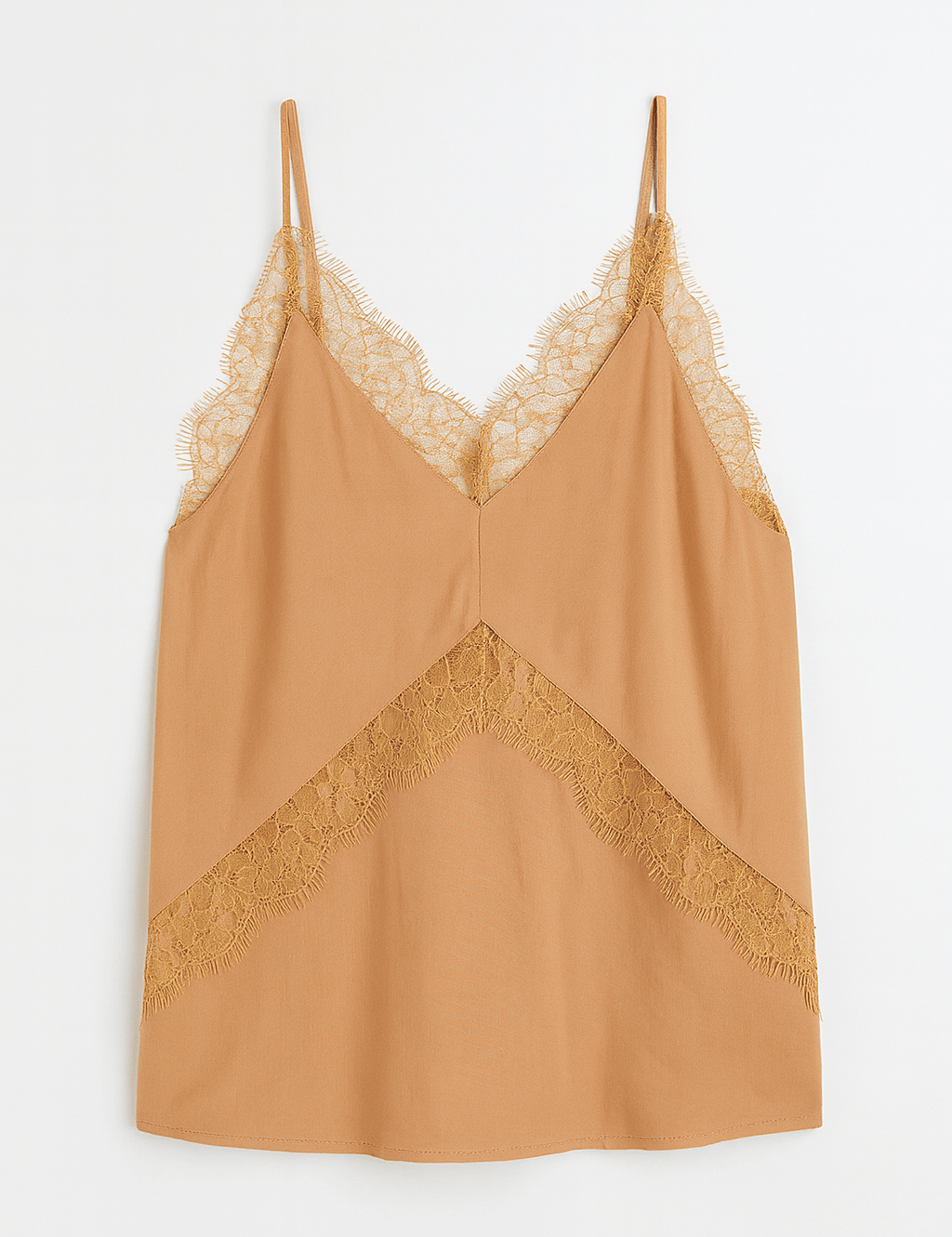 Sophia Eyelash Lace V - Neck Cami Top - MTT Collective