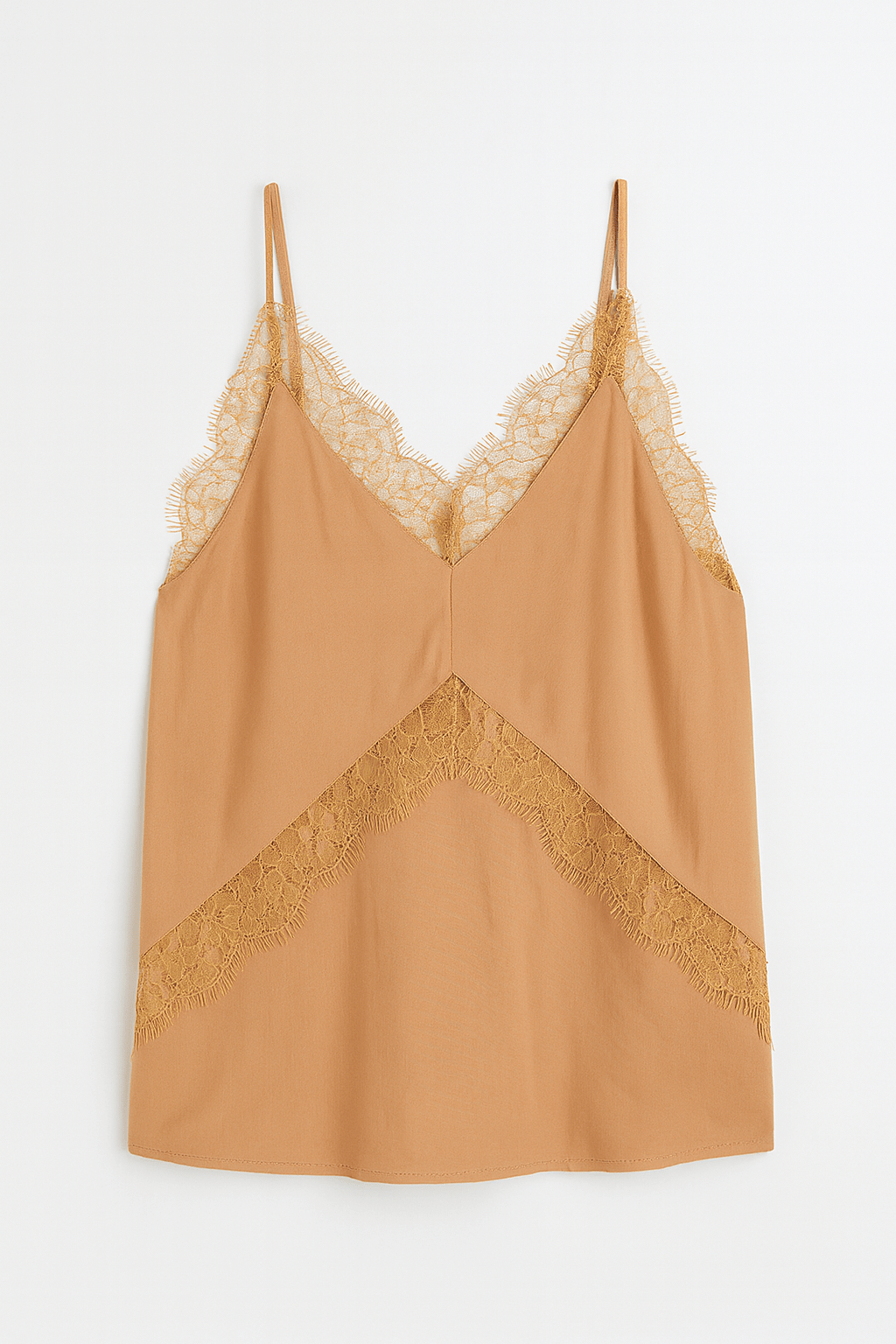 Sophia Eyelash Lace V - Neck Cami Top - MTT Collective