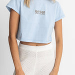 Sound Of Change Vintage Crop Crew Tee - MTT Collective